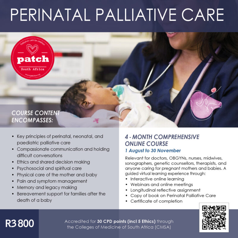 Comprehensive Certificate Course in Perinatal Palliative Care - Patch ...